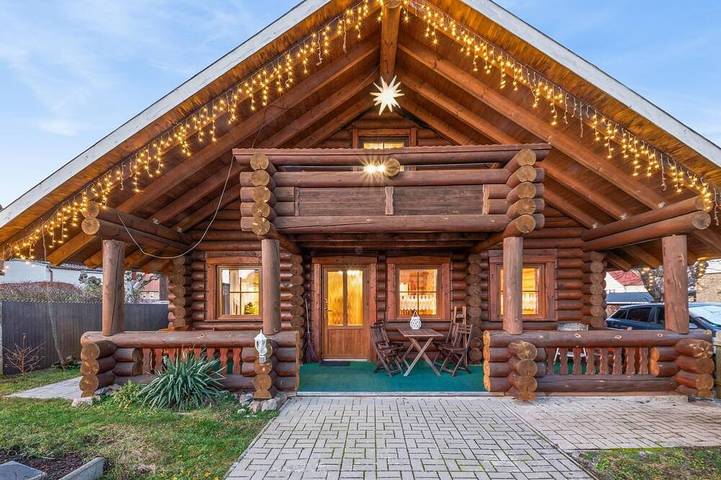 Ferienhaus für 6 Personen, mit Balkon und Garten