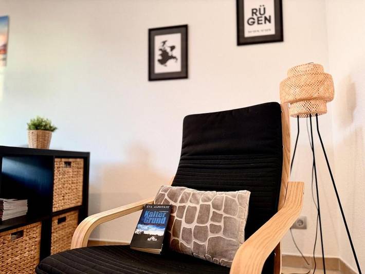Ferienwohnung für 4 Personen, mit Garten und Ausblick sowie Seeblick in Gustow - 3