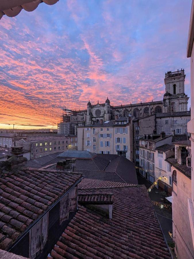 Gîte pour 6 personnes, avec balcon et vue dans Cathedrale Sainte Marie D Auch