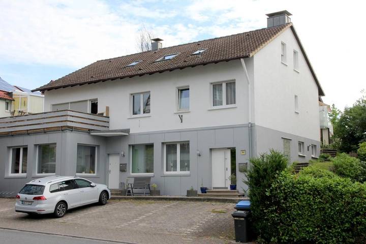 Ferienwohnung für 5 Personen, mit Ausblick und Garten sowie Sauna, kinderfreundlich - 1
