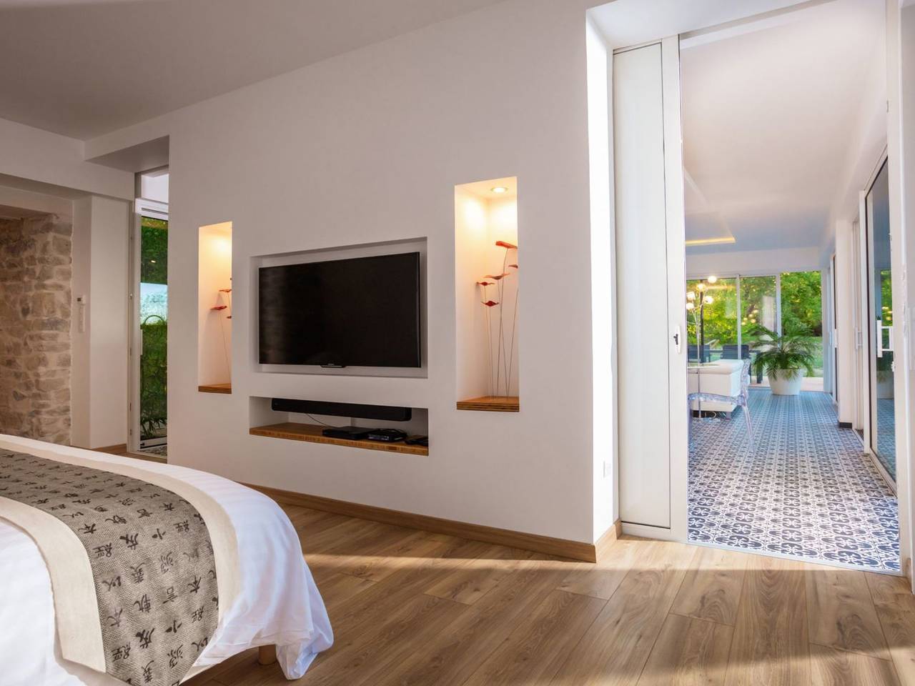 Domäne "Villa Océane" mit Jacuzzi in Carnas, Mittelmeerküste (Frankreich)