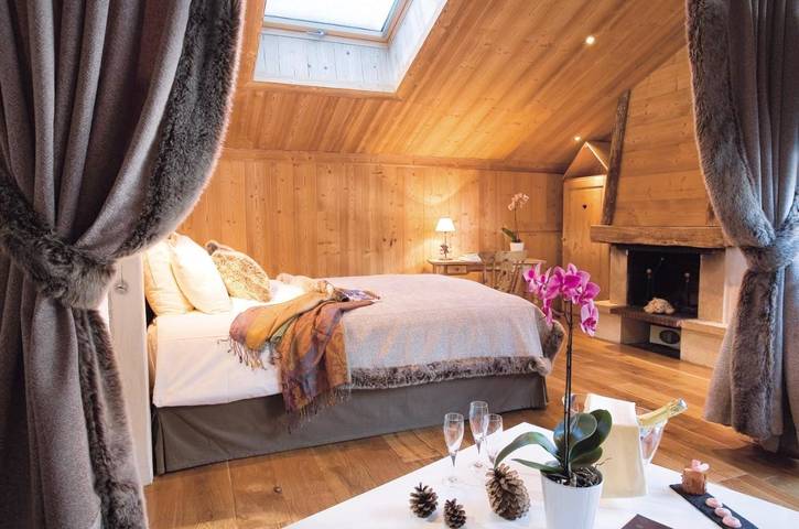 Hôtel pour 2 personnes, avec jardin et piscine ainsi que jacuzzi et sauna à Les Contamines-Montjoie - 4