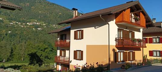 Gîte pour 5 personnes, avec jardin et vue à Canal San Bovo