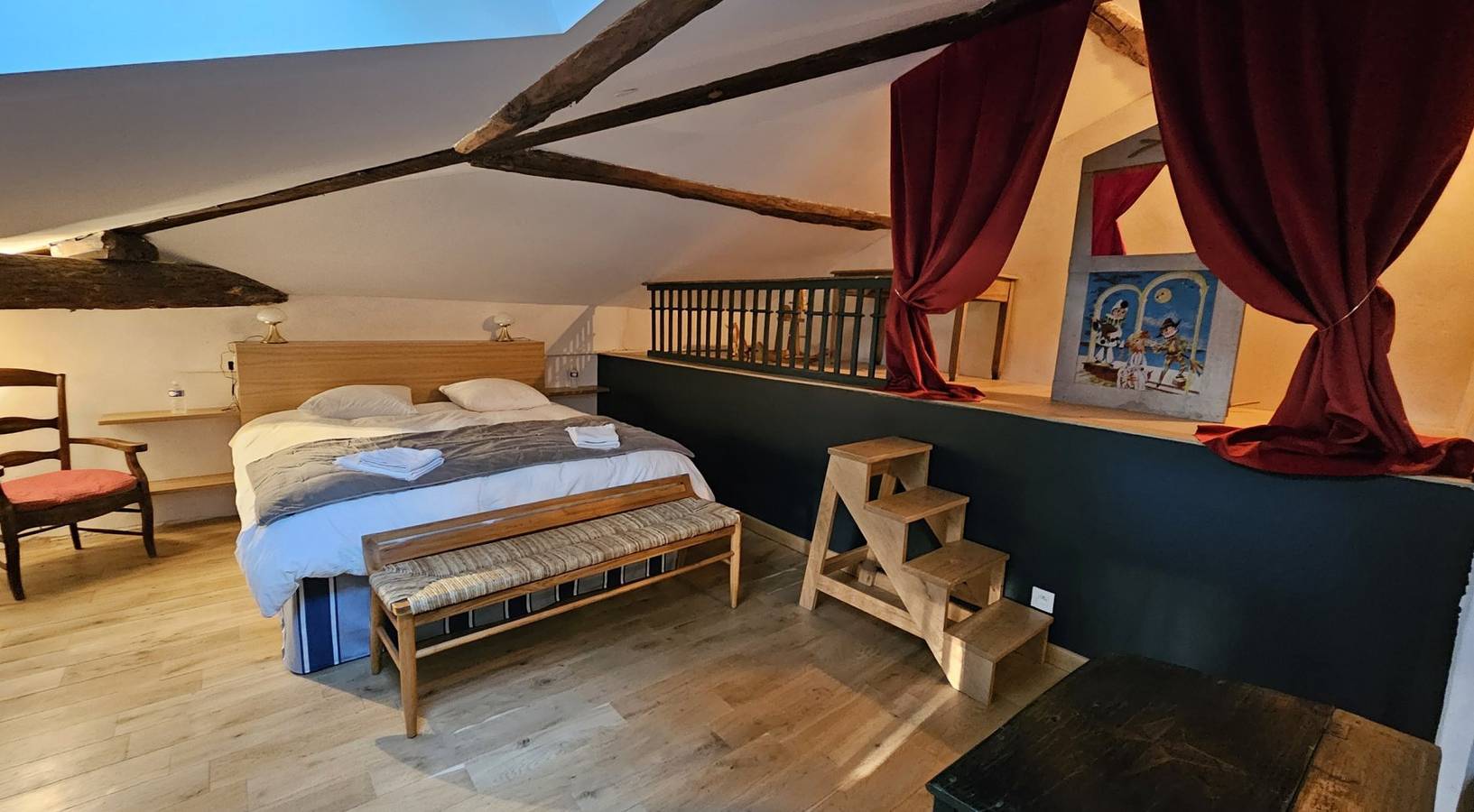 Chambres d'hôtes L'Horte - Chambre Théatre in Revel, Lauragais