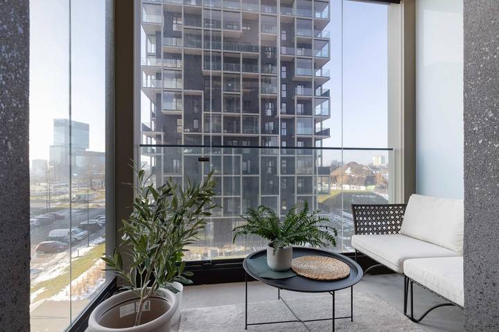 Gîte pour 4 personnes, avec balcon/terrasse, adapté aux familles à Katowice - 4