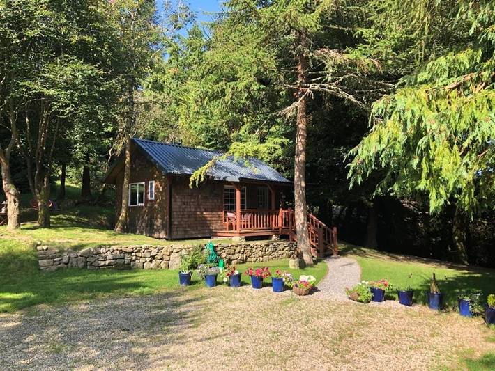 Lodge for 2 people, with Hot tub and Terrace as well as Garden and View in County Wicklow