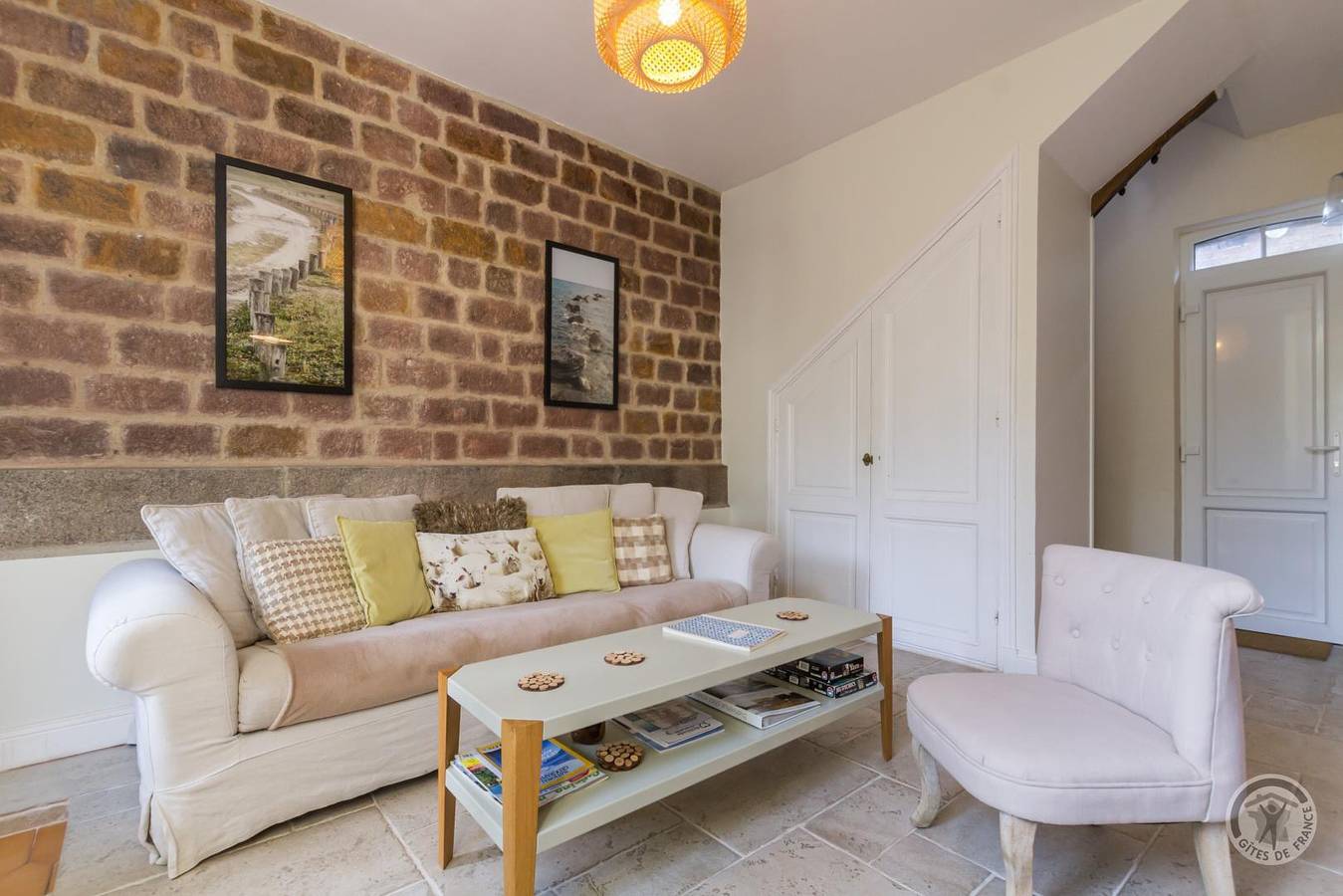 Gîte für 6 Personen mit Terrasse in Bréhal, Coutances und Umgebung