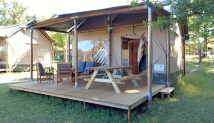 Camping voor 4 Personen in Dévillac, Villeneuve-sur-Lot en omgeving, Afbeelding 2