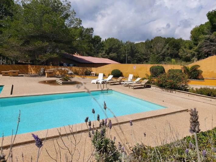 Apartamento para 4 personas, con terraza y piscina en Cala Mesquida