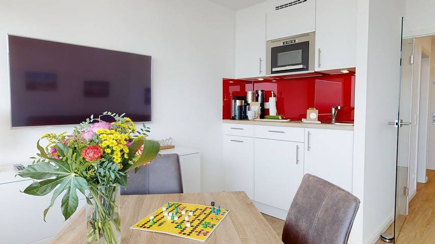 Ferienwohnung für 2 Personen, mit Balkon und Pool sowie Sauna in Südstrand Pelzerhaken - 4