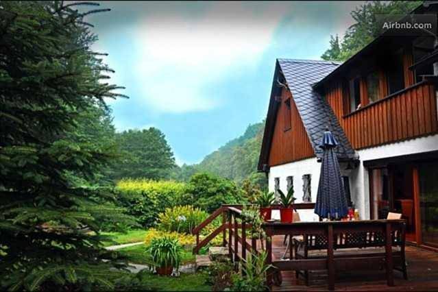 Ferienhaus für 11 Personen, mit Whirlpool und Terrasse sowie Garten und Seeblick in Oppach - 3