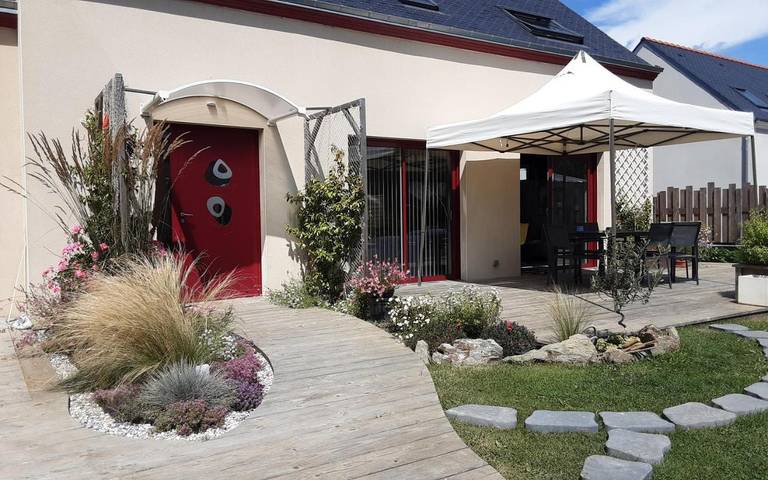 Chambre d’hôte pour 2 personnes, avec Terrasse ainsi que Jardin et Vue à Groix - 3