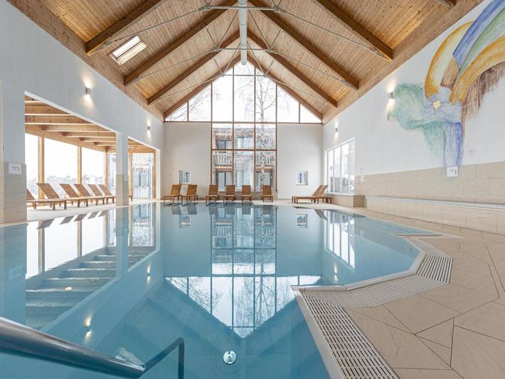Ferielejlighed for 4 personer, med Balkon og Børnepool såvel som Pool og Sauna i Østrig