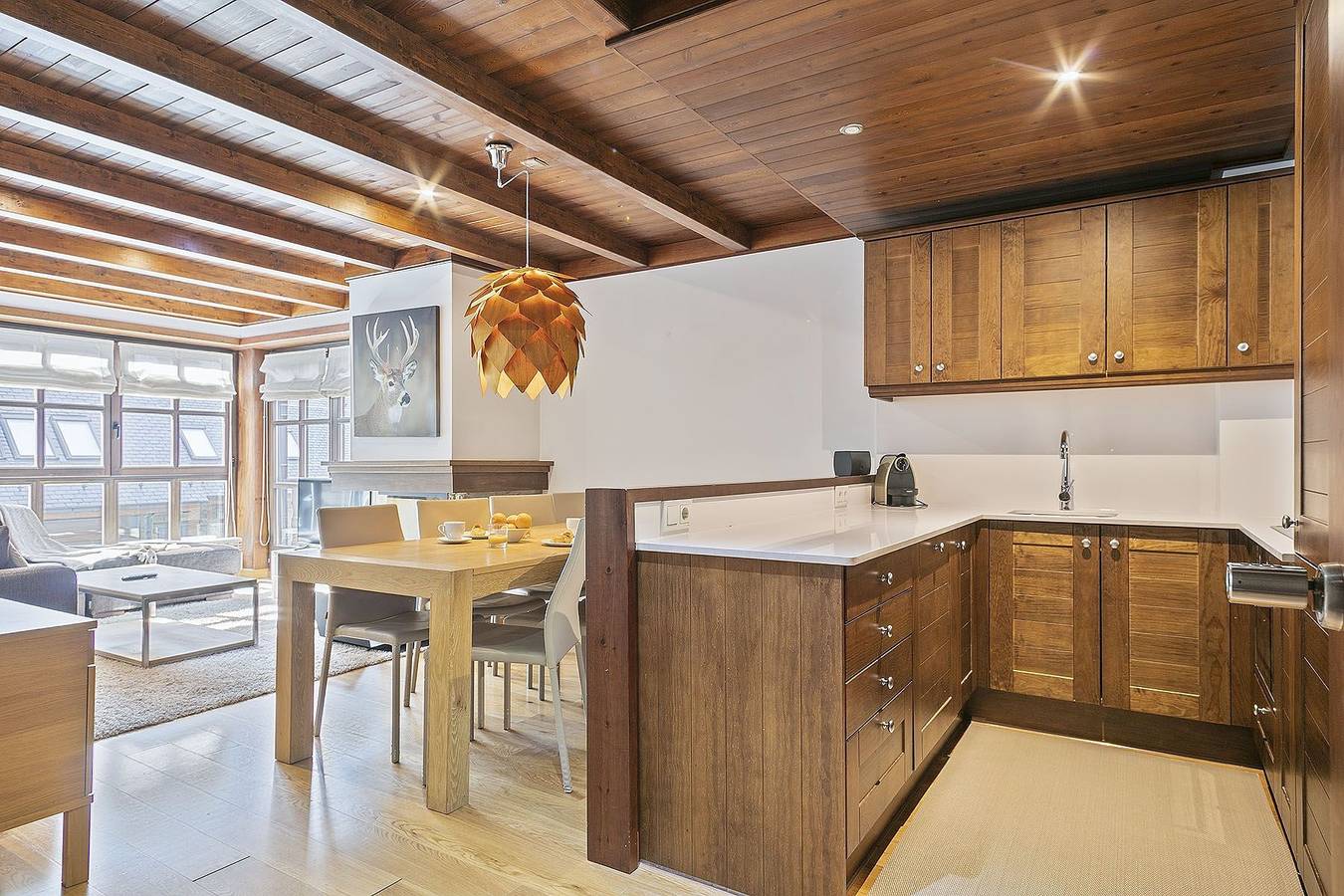 Ganze Wohnung, Ferienwohnung für 8 Personen mit Balkon in Baqueira, Naut Aran