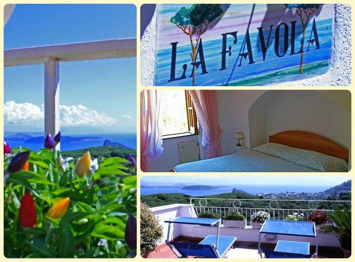 Ferienwohnung für 5 Personen, mit Meerblick und Ausblick sowie Balkon/Terrasse auf Ischia - 4