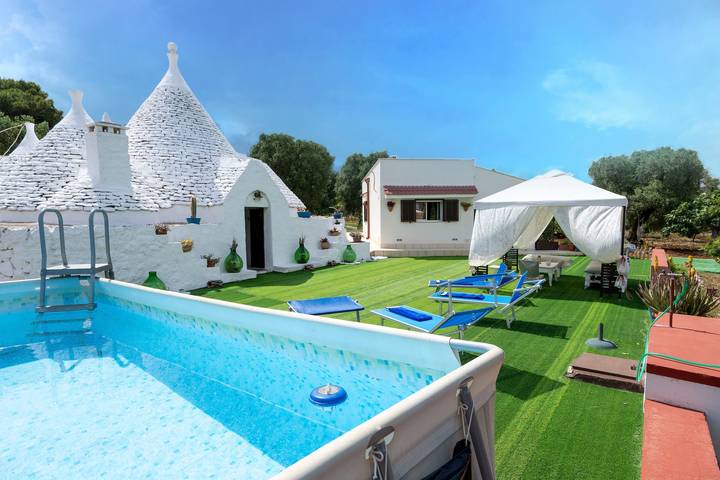 Ferienhaus für 6 Personen, mit Garten