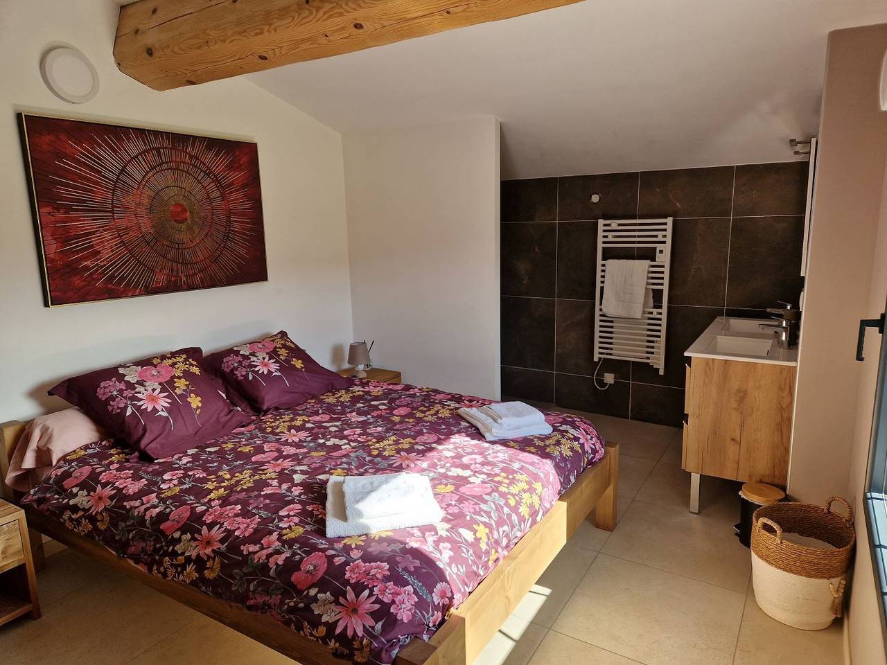 Appartement entier, Gîte de charme La Martinelle  in La Bégude-de-Mazenc, Région de nyons