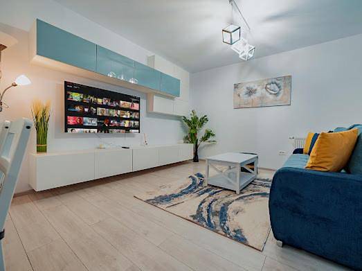 Appartement de vacances pour 4 personnes, avec Balcon ainsi que Terrasse et Vue