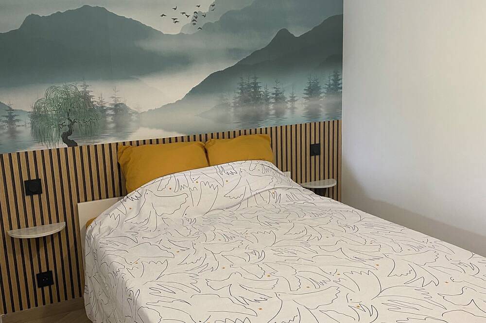 Ganze Wohnung, L'écrin du lac, spacious T1 bis between lake and mountains in Le Bourget-du-Lac, Chambéry und Umgebung