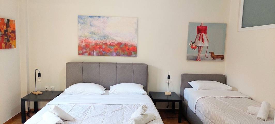 Ferienwohnung für 8 Personen, mit Balkon in Athen - 3