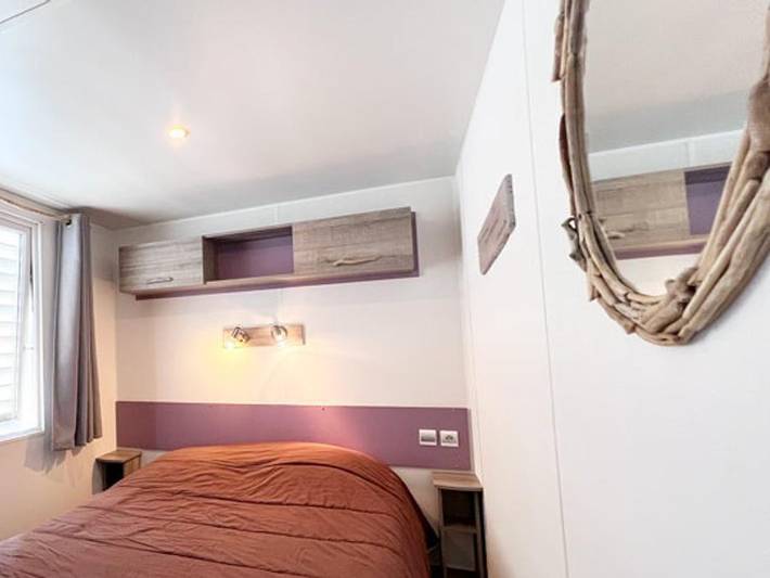 Camping Méditerranée Plage - Mobilheim 4 personen - Loggia - 25m² - 2 Schlafzimmer - klimatisiert in Portiragnes Plage, Vias