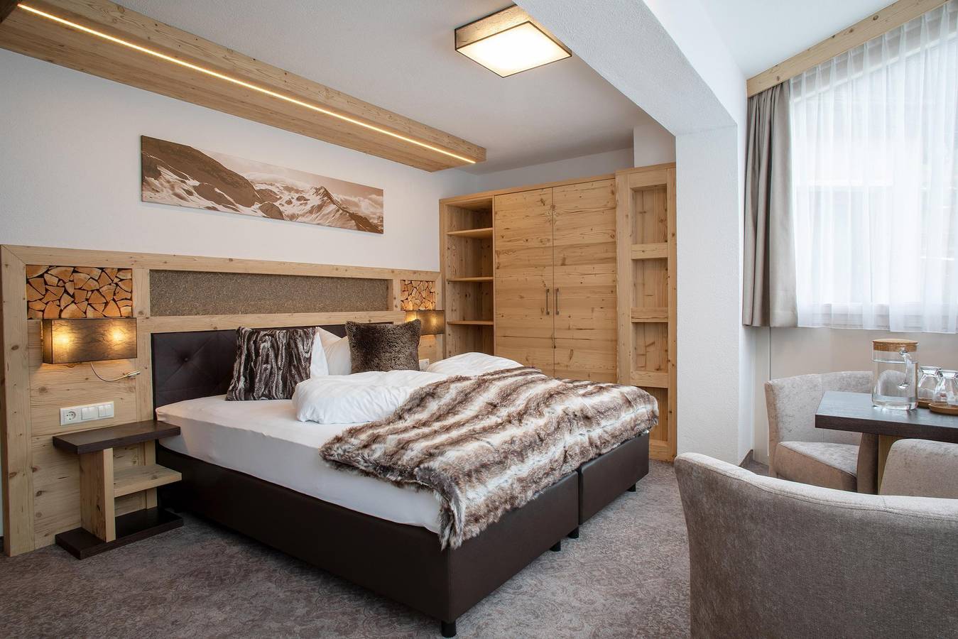 Double Room Alpin short stay with breakfast in Ischgl, Verwall mountains