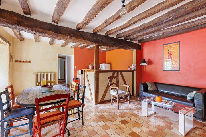 Maison de vacances pour 6 personnes, avec jardin