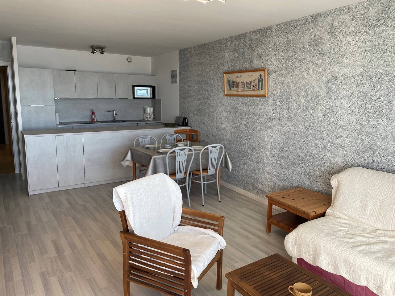 Appartement entier, Appartement 2 Ch. Vue Mer, Parking Privé à Saint-Jean-de-Monts in Saint-Jean-de-Monts, Vendée
