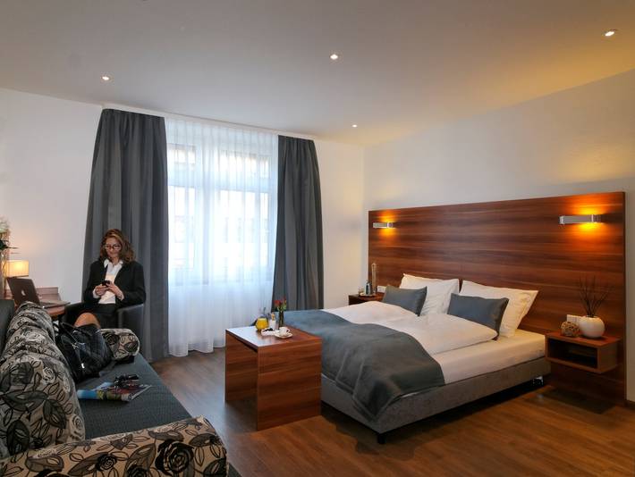 Hotel für 3 Personen, mit Terrasse in Dreiländereck - 4