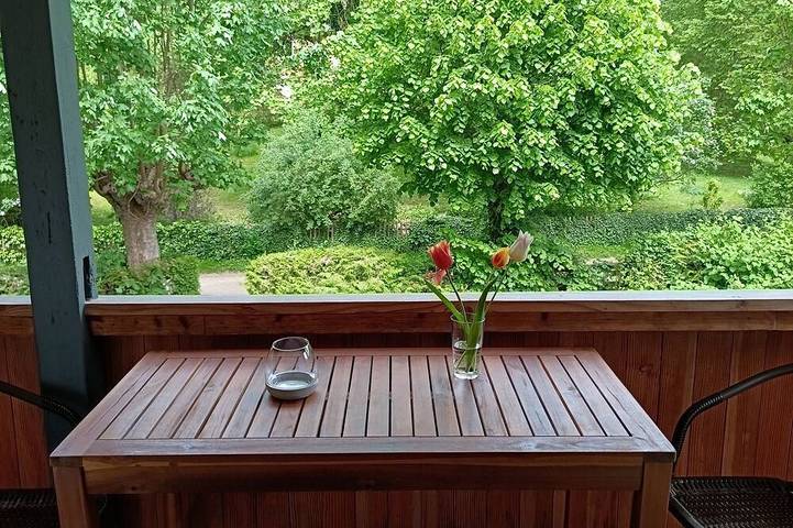 Ferienwohnung für 4 Personen, mit Balkon und Garten in Sulzburg