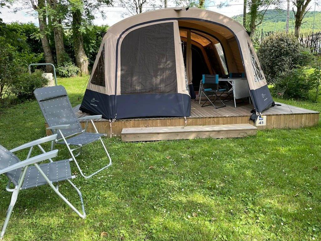 Zecamping 3* piscine chauffée dog friendly tente 23m2 4 pers in Sorèze, Castres und Umgebung