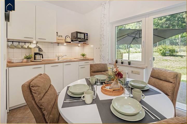 Ferienwohnung für 4 Personen, mit Sauna und Ausblick sowie Garten, mit Haustier in Garz - 4