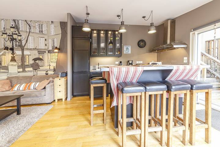 Gîte pour 6 personnes, avec terrasse ainsi que jardin et sauna, animaux acceptés à Mont-Dore - 2