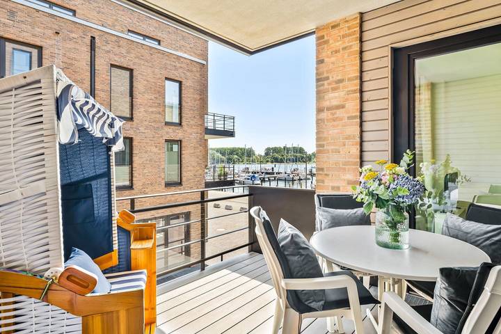 Ferienwohnung für 2 Personen, mit Balkon in Travemünde