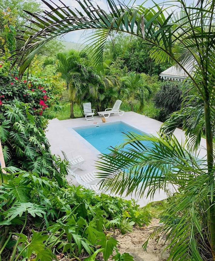 Bungalow für 4 Personen, mit Pool in Martinique