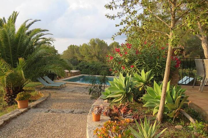Ferienhaus für 4 Personen, mit Terrasse und Garten in Colònia de Sant Pere
