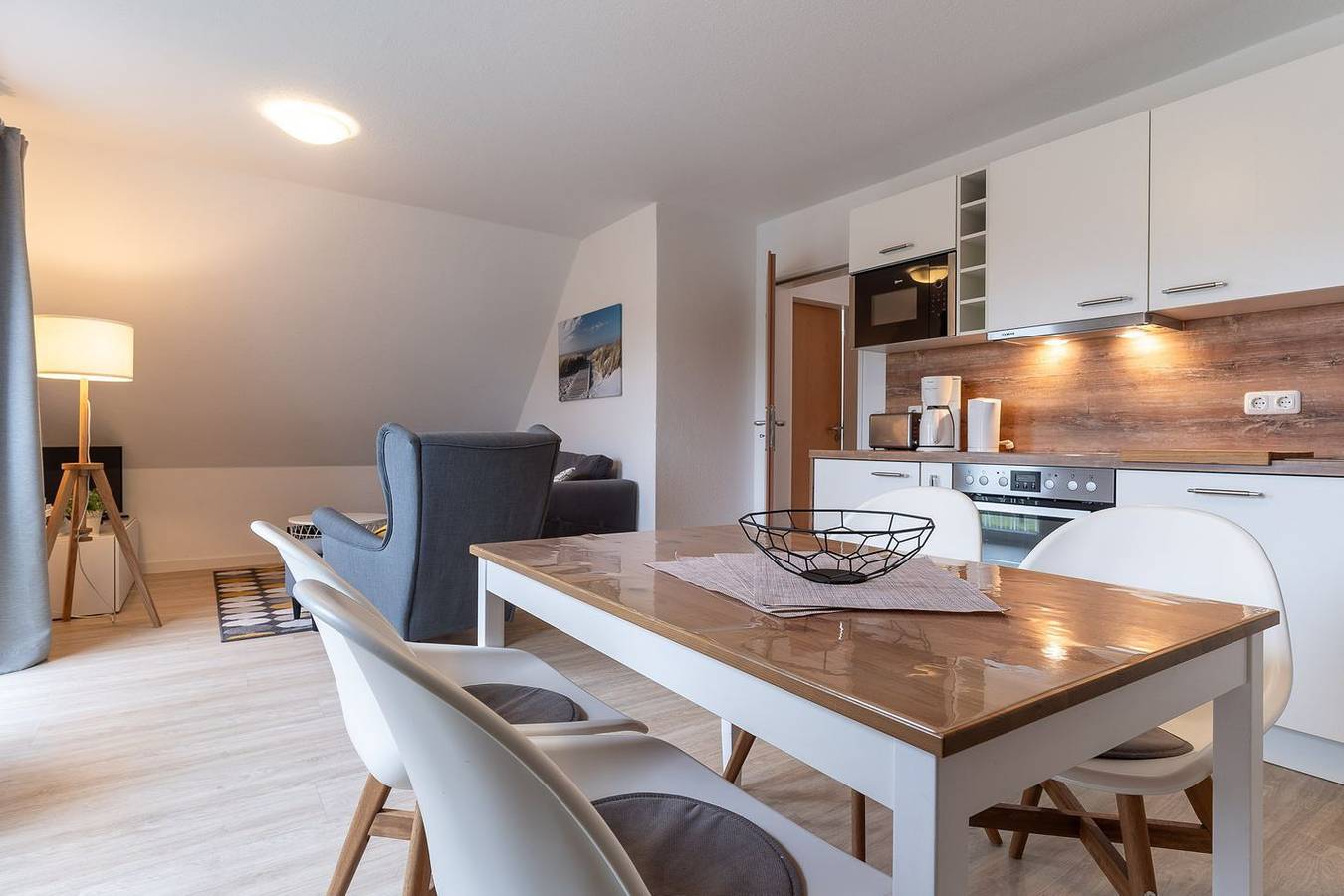 Ganze Wohnung, Komplett renovierte 3-Zimmer Ferienwohnung "Strandaster" in St. Peter-Dorf in St. Peter-Ording, Eiderstedt