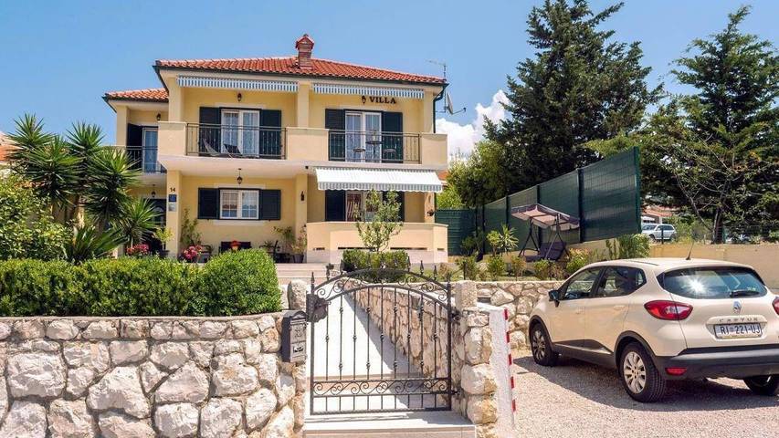 Ferienhaus mit Meerblick für 6 Personen, mit Terrasse, mit Haustier in Barbat na Rabu
