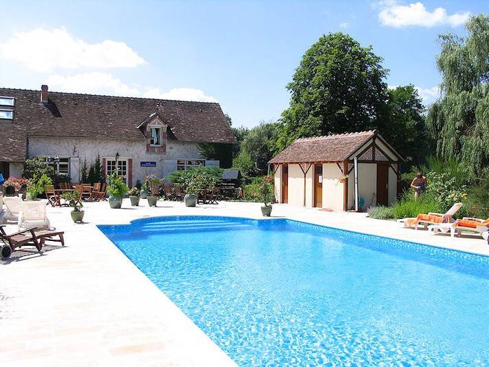 Chambre d’hôte pour 5 personnes, avec piscine et jardin dans le Loir-et-Cher - 2