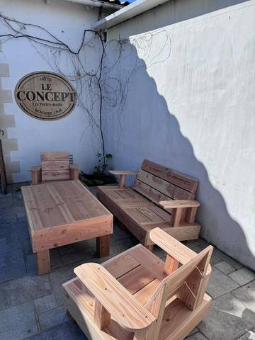 Hôtel pour 2 personnes, avec terrasse à Les Portes-en-Ré