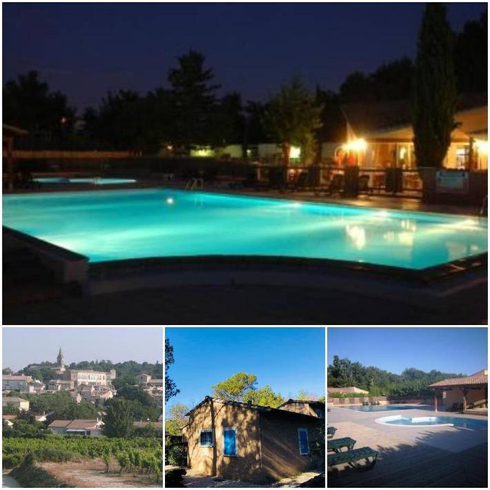 Maison de vacances pour 7 personnes, avec Balcon et Terrasse ainsi que Jardin et Piscine
