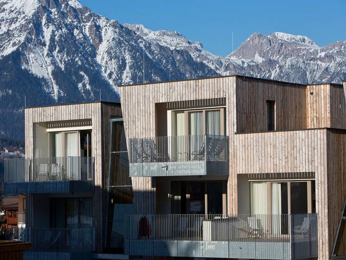 Ferienwohnung für 6 Personen, mit Balkon/Terrasse und Terrasse sowie Sauna in Rohrmoos