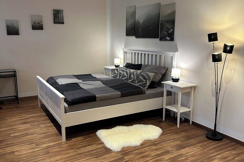 Ganze Wohnung, Moderne Ferienwohnung mit Fachwerkcharme in Badbergen, Hasetal