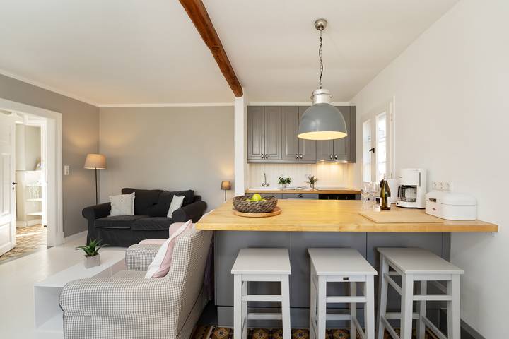 Ferienwohnung für 4 Personen, mit Terrasse und Garten in Bojendorf