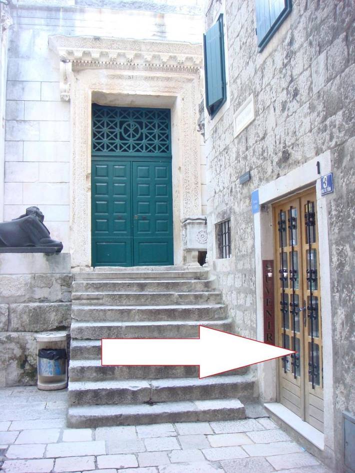 Pension voor 3 personen, met uitzicht, met huisdier in Split