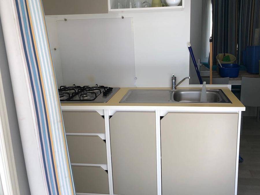 Camping Au Tylo Soleil - Mobilheim 4 personen - 31 Privilege Mobilheim Super Venus Riviera 23 m² in Dauphin, Regionaler Naturpark Luberon