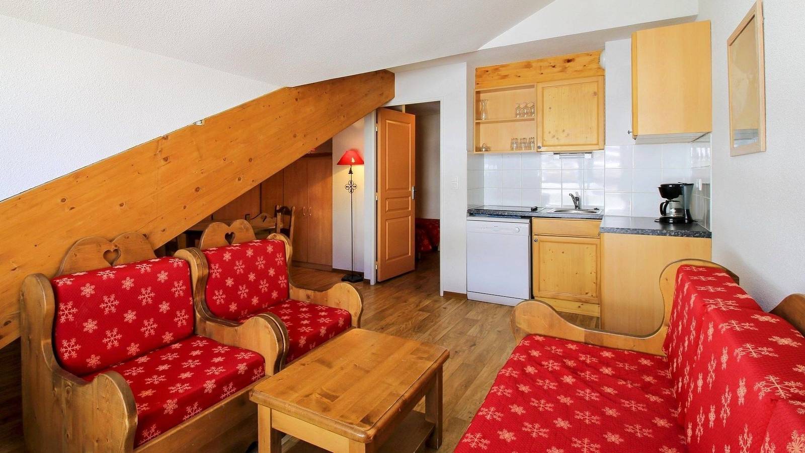 Ganzes Studio, Residence Central Park by Vacancéole in La Foux d'Allos, Allos