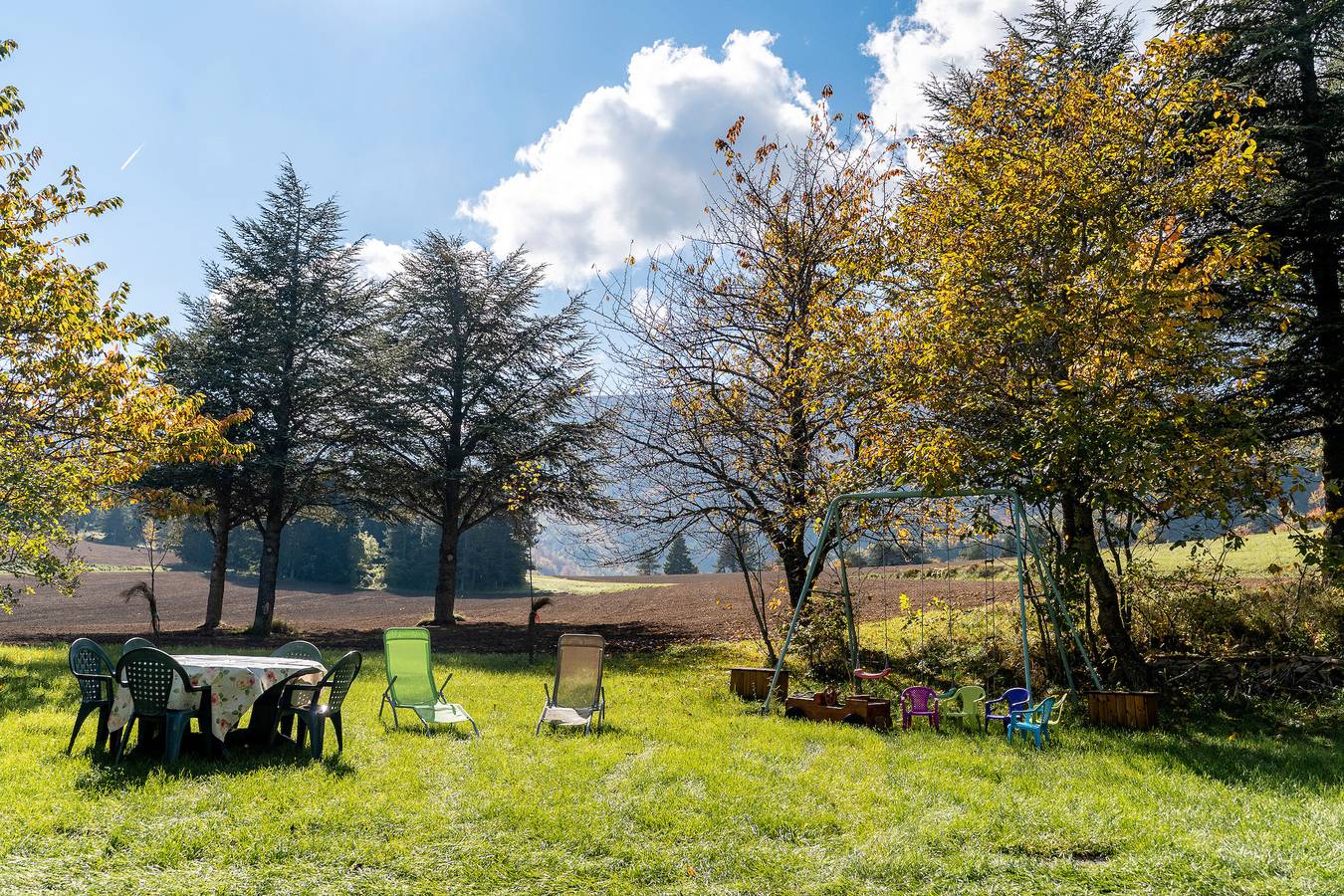 Maison de vacances 'Les Ailliers' avec vue sur la montagne in La Chaudière, Région de Die