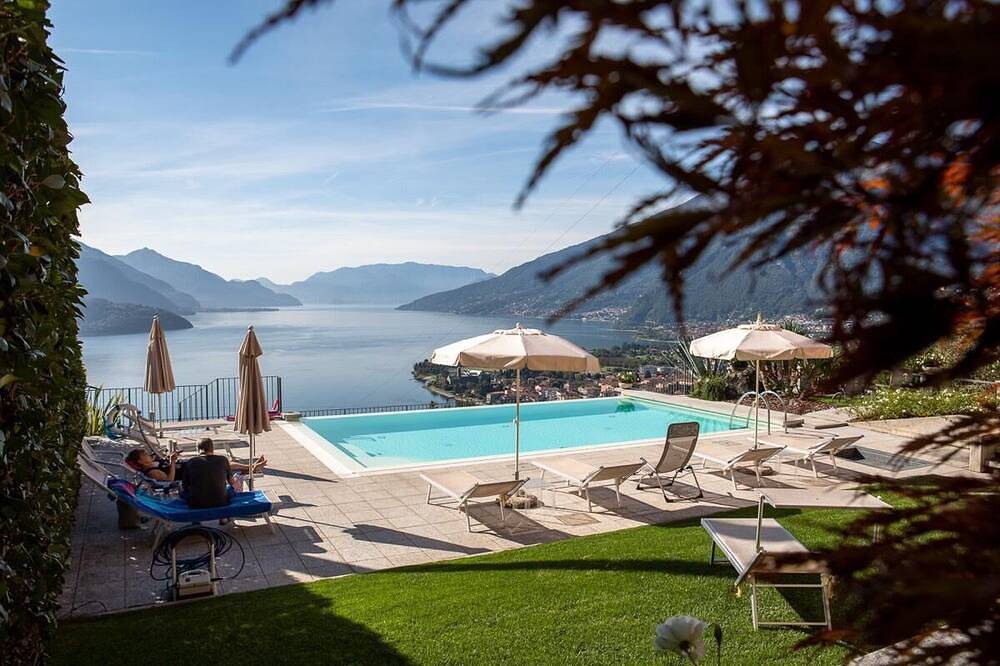 Ganze Wohnung, \"Residence Cafelicita – Lake-view apart. Simpatia, infinity pool & jacuzzi\" in San Carlo (Como), Gravedona ed Uniti