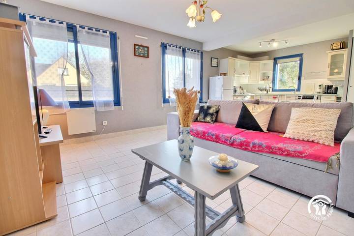 Gîte pour 4 personnes, avec Terrasse et Jardin à Baden (France)